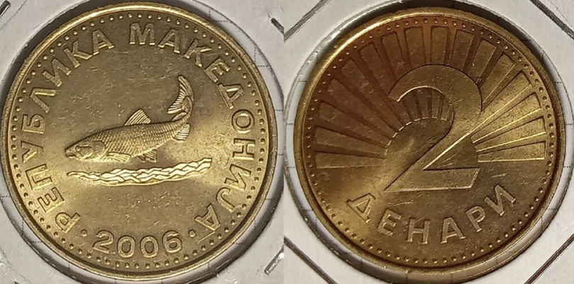 Валюта Северной Македонии Денар