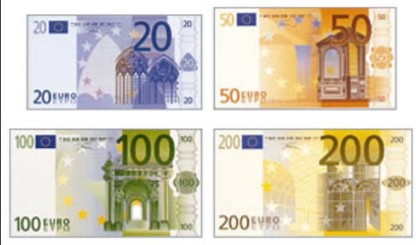 евро, деньги в Италии