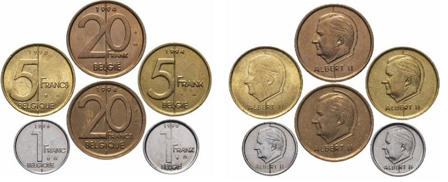 деньги в Бельгии