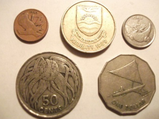 Деньги в Кирибати